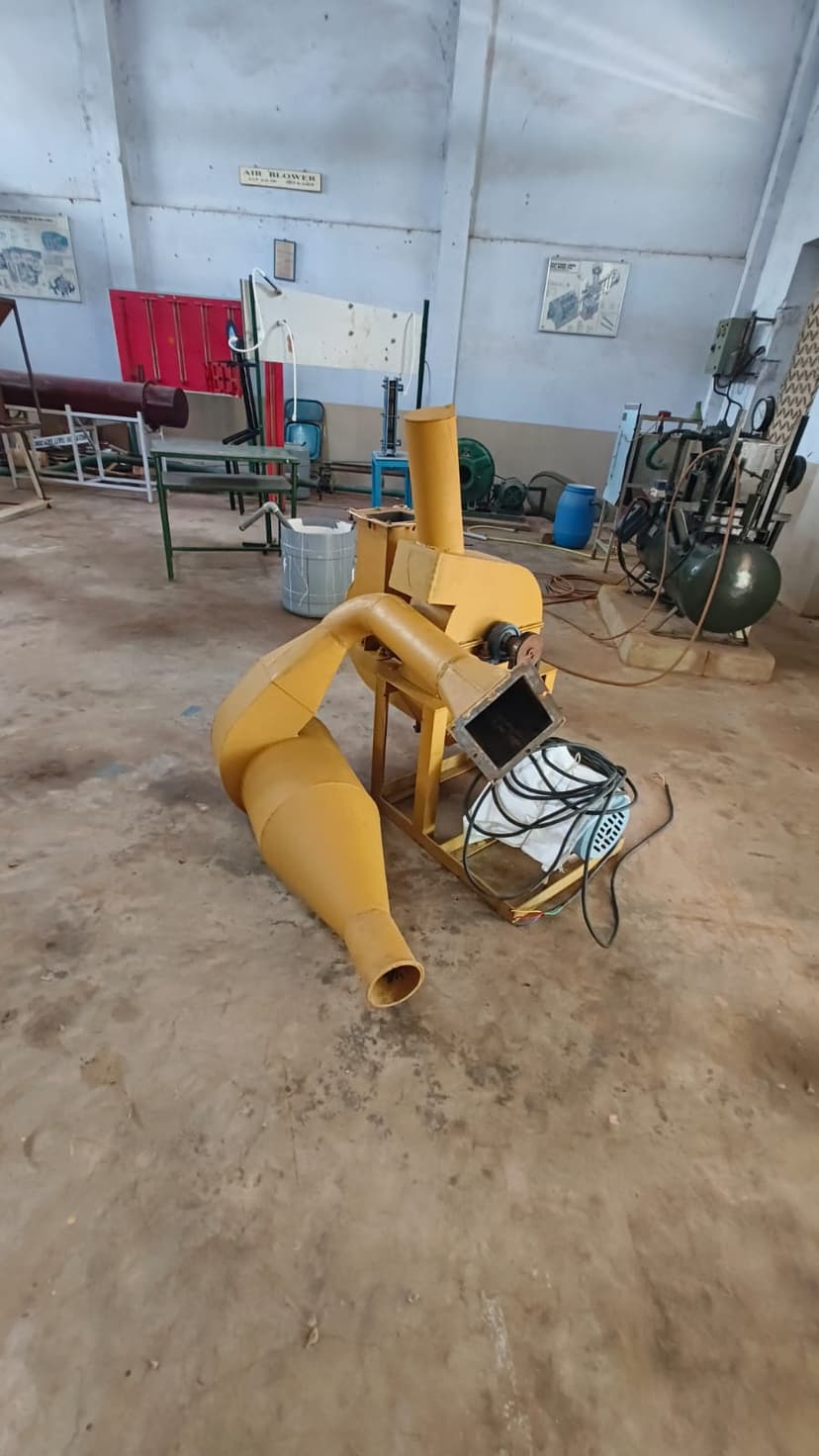 Corn Cob Shredder Machine